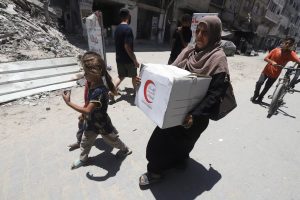 israel-reorganiza-centros-de-ayuda-en-gaza-tras-denuncias-de-muertes-y-heridos-civiles