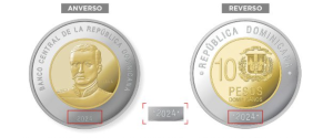banco-central-anuncia-que-pondra-en-circulacion-moneda-de-rd$10.00,-ano-2024