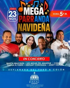 mega-parranda-navidena-llega-este-domingo-a-la-explanada-del-faro-a-colon