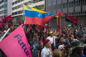 «free-maduro»-y-«bring-them-back!»-exigen-los-chavistas-que-volvieron-a-marchar-en-caracas