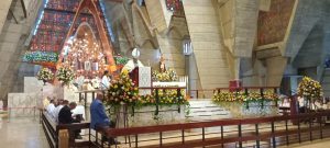 Inicia misa solemne de Nuestra Señora de la Altagracia en la Basílica de Higüey