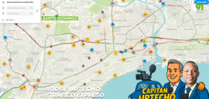 reporte-vial-de-este-jueves:-43-%-de-las-vias-presentan-congestion-en-santo-domingo
