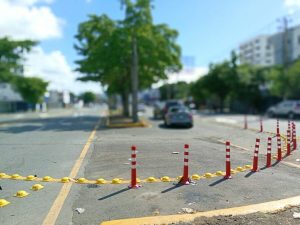 cierran-retorno-de-la-27-de-febrero-frente-al-ministerio-de-defensa-por-obras-del-tunel-luperon