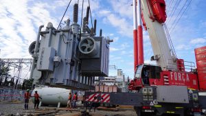 Edesur pone en operación transformador de potencia en subestación Matadero del DN