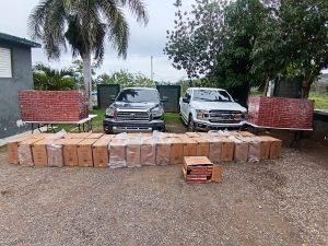 Ejército intercepta camionetas con cigarrillos introducidos ilegalmente en Puerto Plata