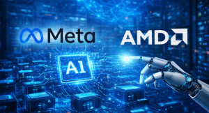 Meta y AMD sellan acuerdo por más de US$100 mil millones para potenciar inteligencia artificial