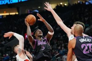 Edwards anota 34 puntos, los Timberwolves vencen a los Trail Blazers, otros resultados
