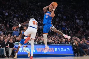 Thunder superó a los  Knicks. Todos los resultados