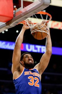 Karl Towns llega a 45 dobles temporada NBA