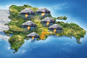 COE mantiene a San Cristóbal en alerta amarilla y otras 9 provincias junto al DN en verde