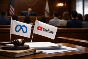 Golpe a las redes: jurado halla culpables a Meta y YouTube por adicción infantil