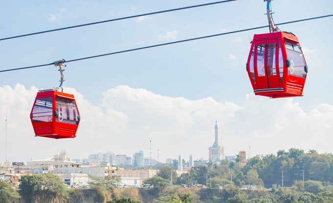 ¡Atención! Suspensión temporal del teleférico en Santo Domingo y Santiago