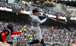 Judge conecta jonrón por segundo día consecutivo, Yankees barren a Giants