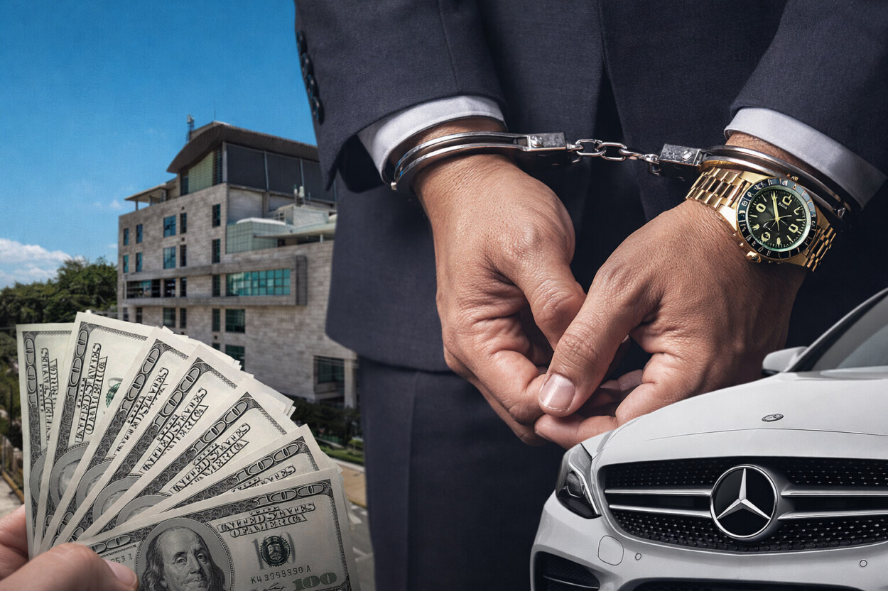 Fiscal habría pedido un Rolex, un Mercedes y 200 mil dólares