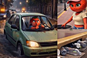 “Fruta novelas” contra la basura: la apuesta de Santiago para evitar inundaciones