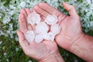 Granizadas se registran en Santo Domingo y otras zonas del país por condiciones atmosféricas
