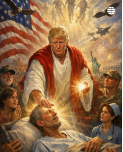 Trump genera polémica con imagen creada por IA