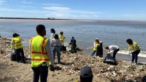 voluntarios-realizan-jornada-de-limpieza-en-playa-montesinos-y-recolectan-mas-de-300-fundas-de-desechos