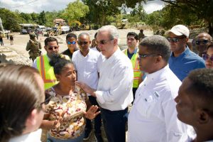 Abinader anuncia 112 apartamentos para afectados por lluvias en Puerto Plata