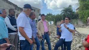Tras inundaciones, Caasd supervisa cañadas de Guajimía y Los Girasoles