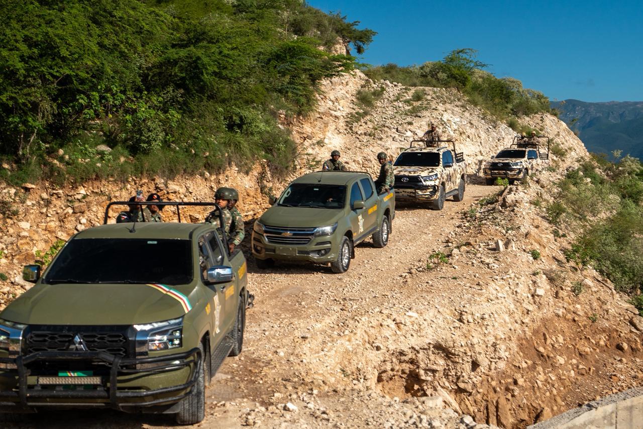 Ministro de Defensa encabeza evaluación clave de seguridad en la frontera por Jimaní