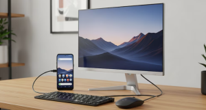 Android suma el modo escritorio: así puedes usar tu celular como una computadora