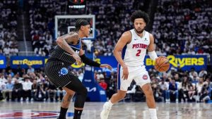 Pistons reaccionan y logran empate en la serie contra Magic