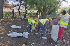 Pedernales: empresa privada embellece entrada de la ciudad ante falta de apoyo de otras compañías