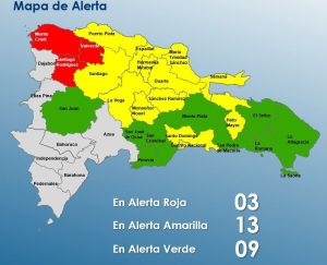 ¡Peligro a la vista! COE pone alerta roja a tres provincias por lluvias