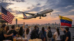Despega de Miami el primer vuelo comercial directo entre EE.UU. y Venezuela en siete años     