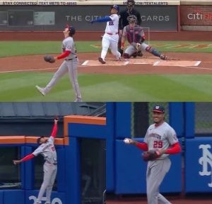 ¡A un paso del cuarto! James Wood le «arrebata» el cuadrangular a Juan Soto