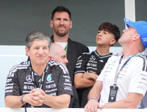 Lionel Messi asiste como invitado de honor al Gran Premio de Miami de Fórmula 1