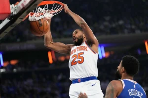 Los Knicks aplastan 137-98 a los 76ers, siguen histórica racha en postemporada