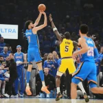 Los Thunders propinan primer golpe a los Lakers