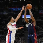 Cavaliers sobreviven con Harden y Strus para acercarse en la serie ante Pistons