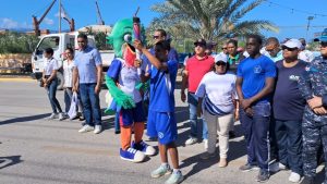 Barahona recibe la llama de Santo Domingo 2026 con llamado a la unidad