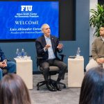 Abinader participa en encuentro con estudiantes dominicanos de la Universidad Internacional de Florida