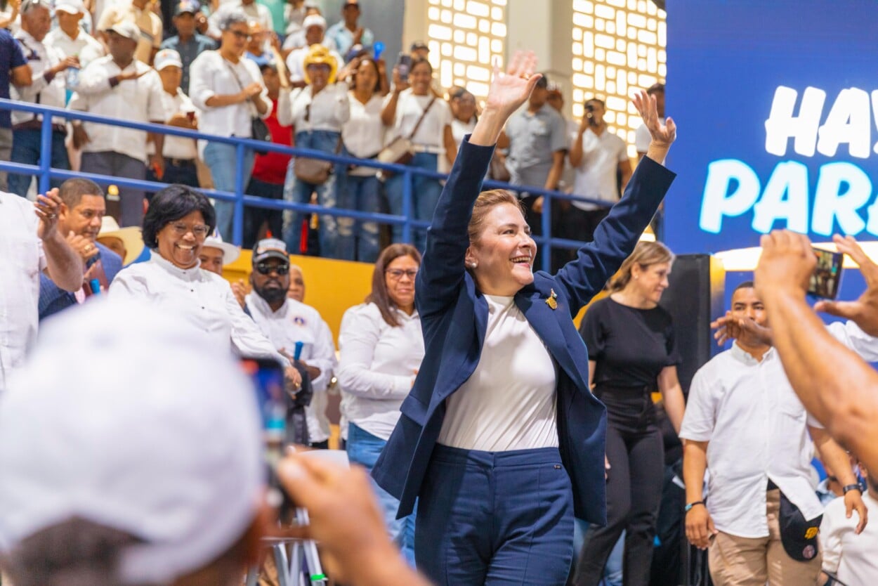 Carolina Mejía afirma que será la próxima presidenta de República Dominicana en acto del PRM