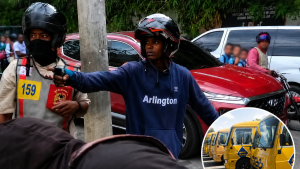 Motoconchistas hieren a chofer del TRAE en Herrera