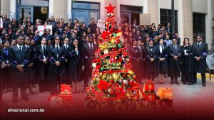 “Un lujo innecesario”: jueces cuestionan árbol navideño de RD$11 millones en el Poder Judicial