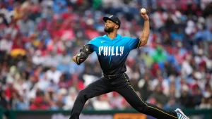 Cristopher Sánchez lanza otra joya de pitcheo ante los Guardianes