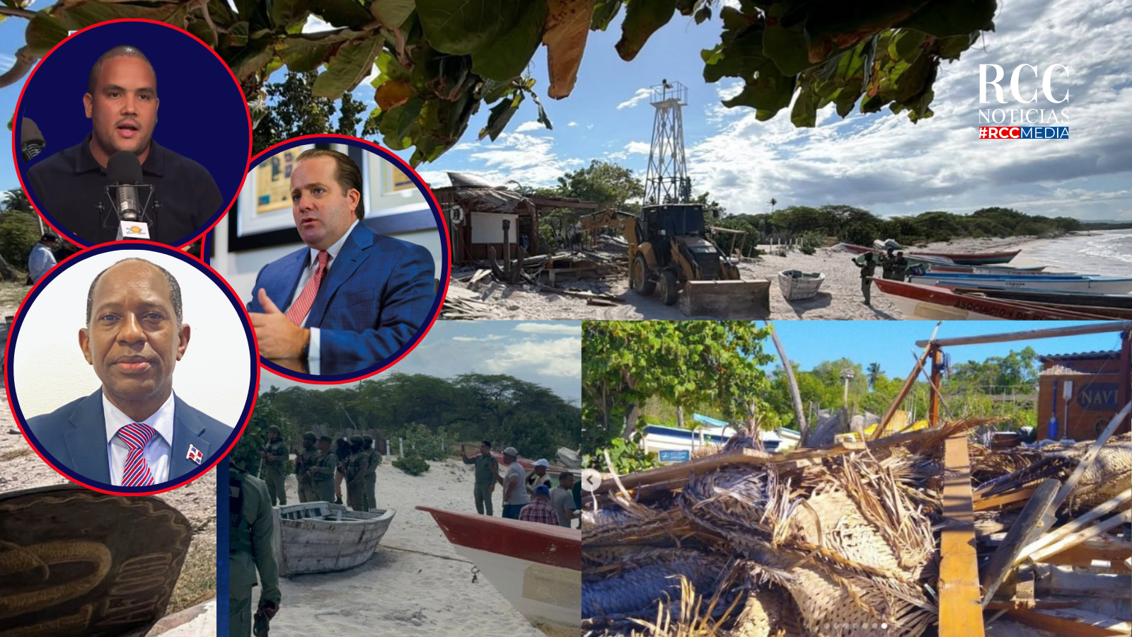 Paliza responde denuncia sobre desalojo en Pedernales y garantiza reubicación de “El Navío Bar”