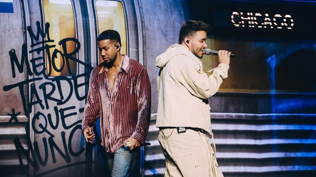 Romeo Santos y Prince Royce culminan con éxito en Estados Unidos su gira “Mejor tarde que nunca»