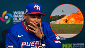 Yadier Molina afirma avión accidentado iba a recogerlo junto a su familia en Texas