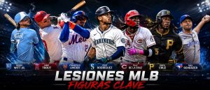 Varios dominicanos en la lista: Lesiones de alto impacto estremecen a MLB y obligan a equipos a recalcular su ruta
