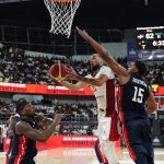  Estados UnidoS remonta y vence a Dominicana  en Tercera Ventana Clasificatoria Copa Mundial de Baloncesto