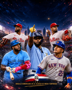 Cinco dominicanos entre titulares y lanzadores dan brillo criollo al Juego de Estrellas 2026 de MLB