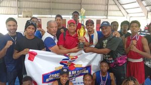 Santiago gana eliminatorias zona Norte de boxeo infantil