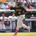 Destacan a Esmerlyn Valdez por mantener un sólido inicio en las Grandes Ligas con los Piratas