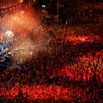 España recibe a sus campeones con una multitud de 2 milloes en Madrid